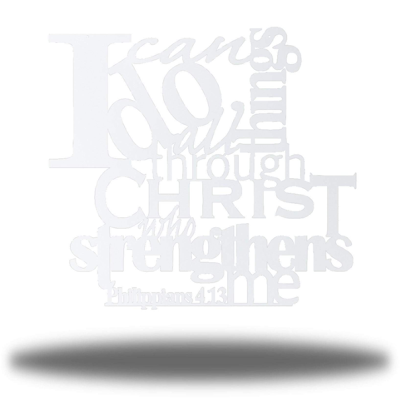 Riverside Designs-Philippians 4:13-Metal Wall Art Décor