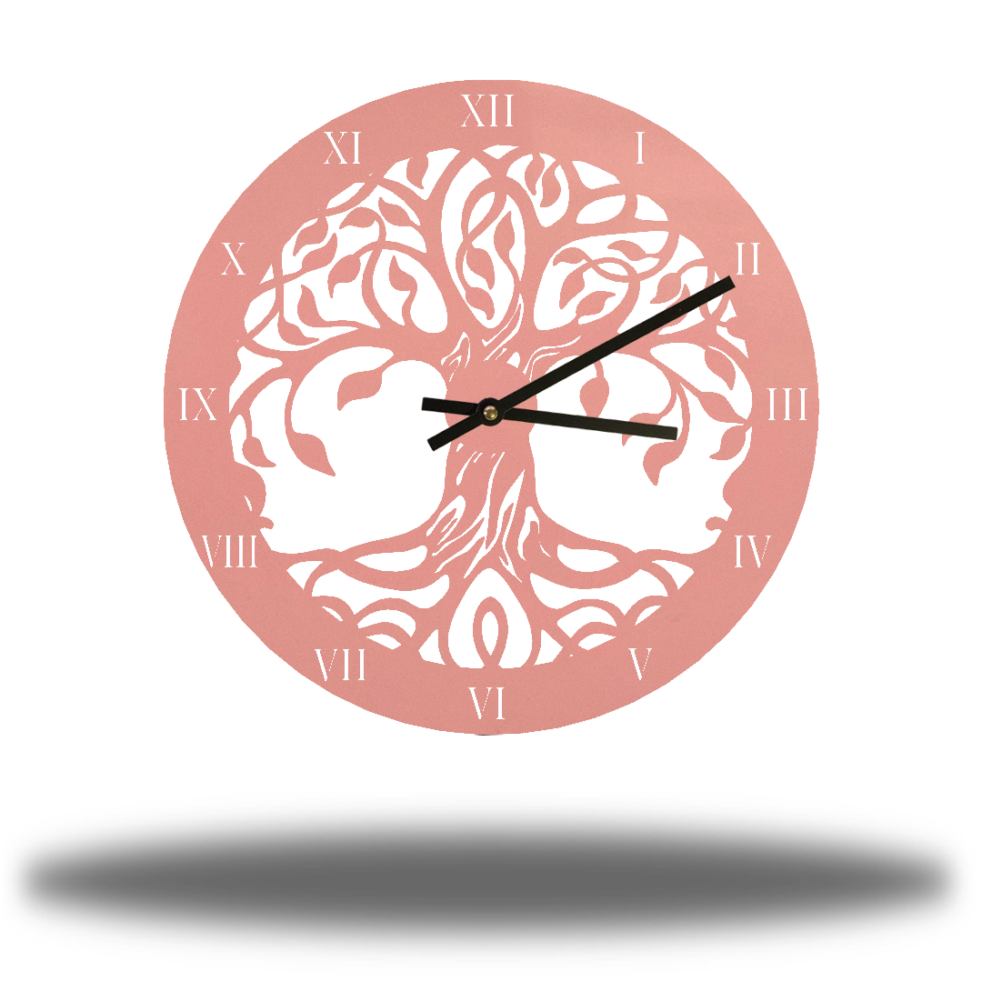 Riverside Designs-Tree of Life Clock-Metal Wall Art Décor