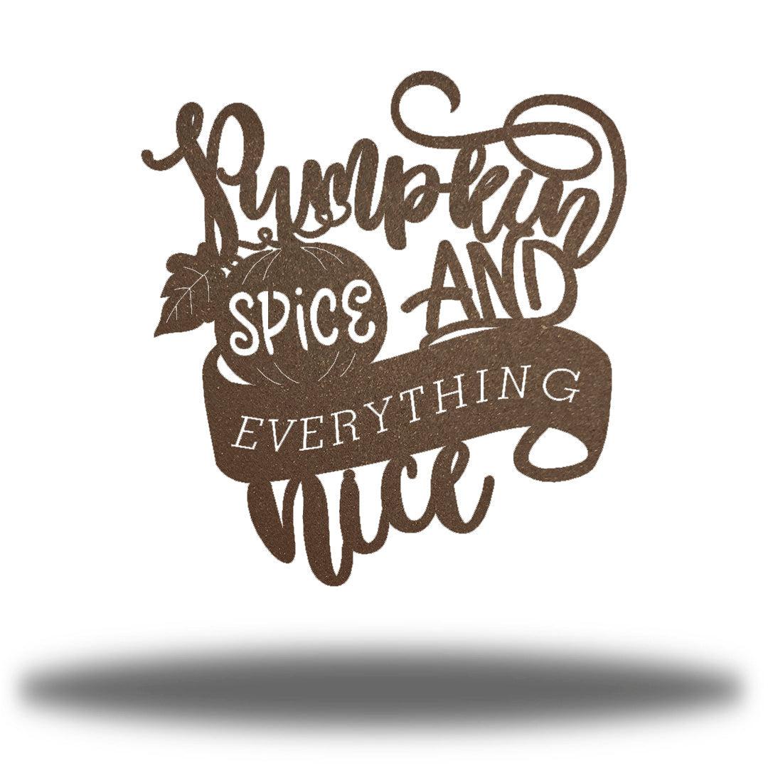 Riverside Designs-Pumpkin Spice-Metal Wall Art Décor