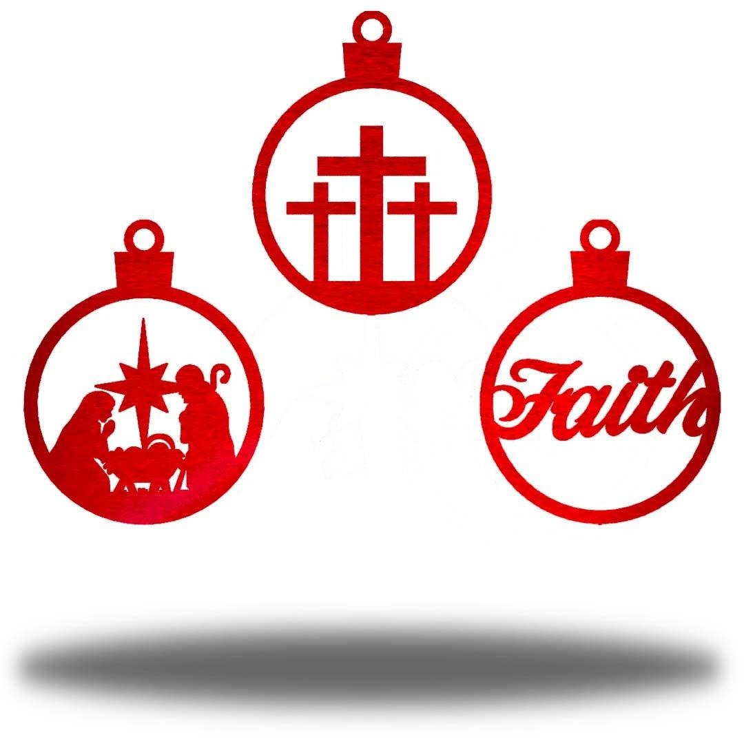 Riverside Designs-Faith Ornament Bundle-Metal Wall Art Décor