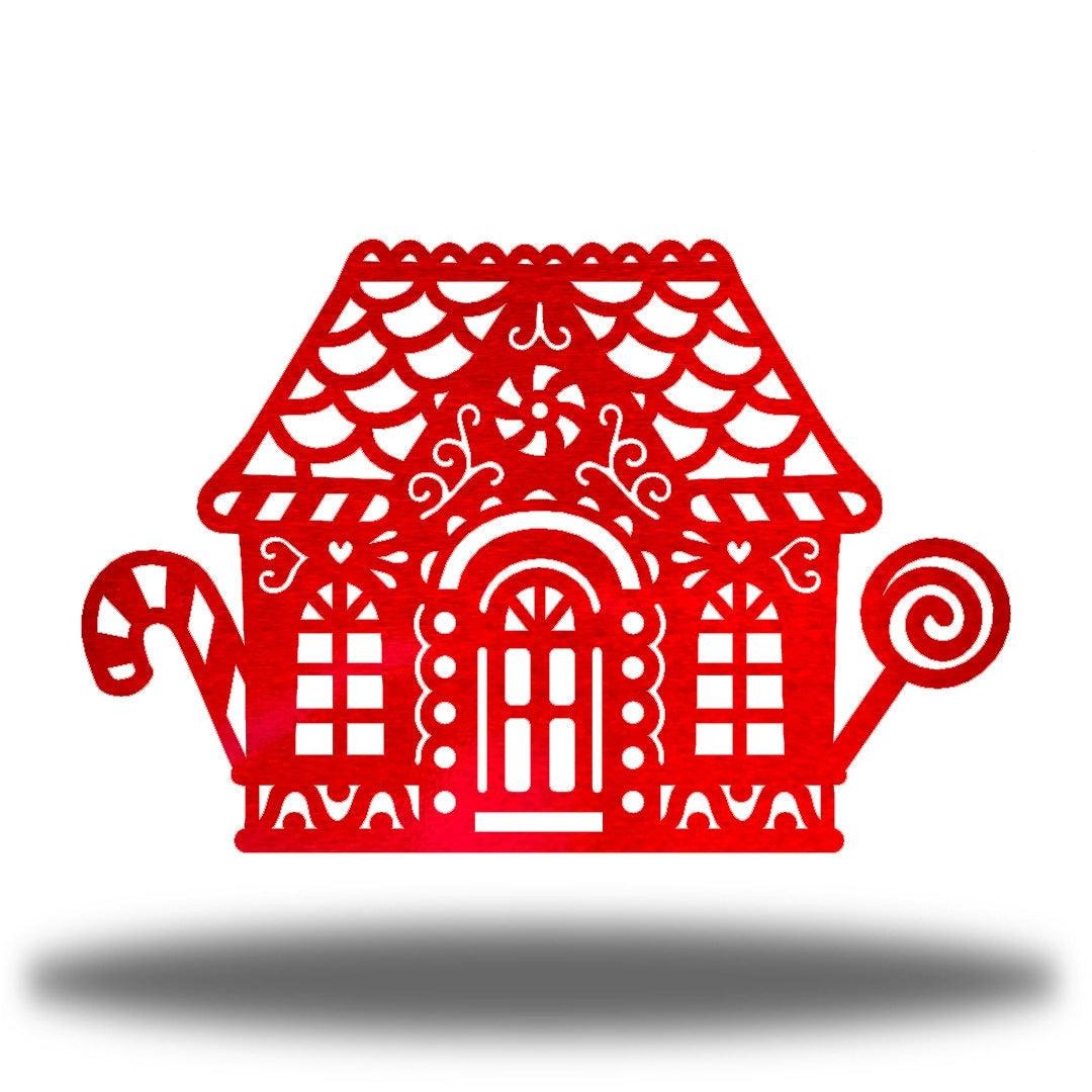 Riverside Designs-Gingerbread House-Metal Wall Art Décor