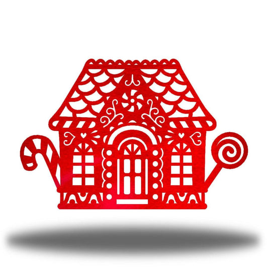 Riverside Designs-Gingerbread House-Metal Wall Art Décor