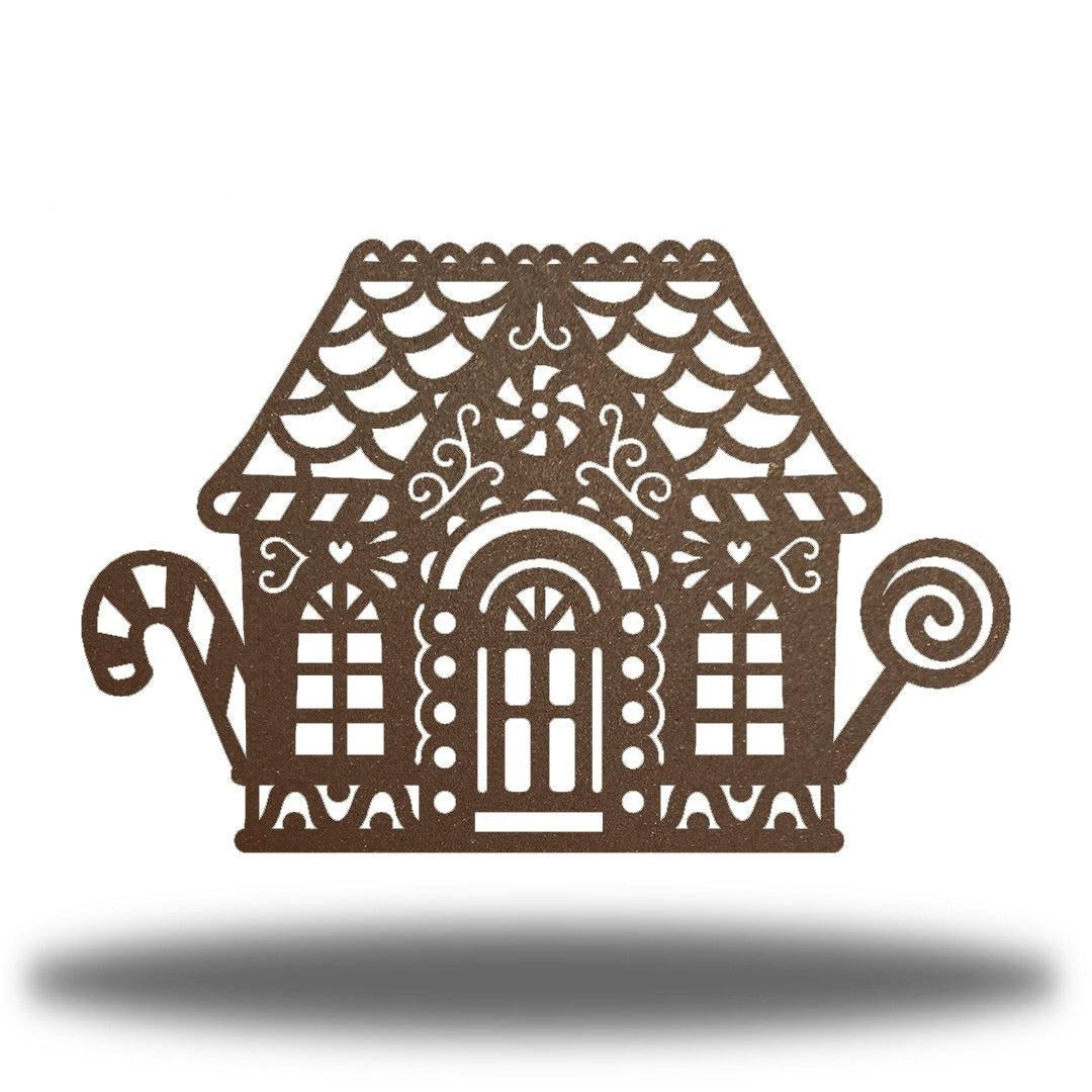 Riverside Designs-Gingerbread House-Metal Wall Art Décor