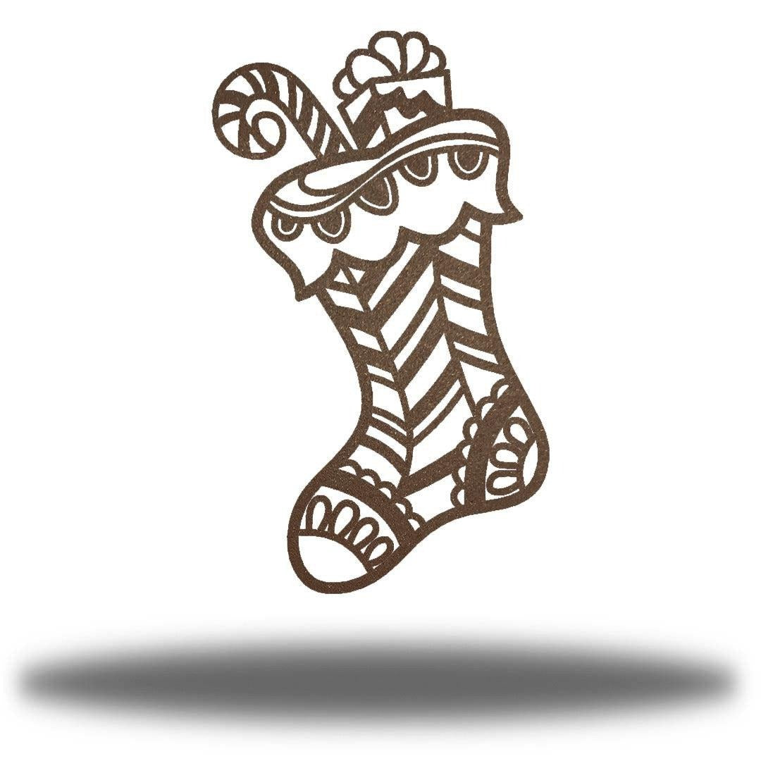 Riverside Designs-Christmas Stocking-Metal Wall Art Décor