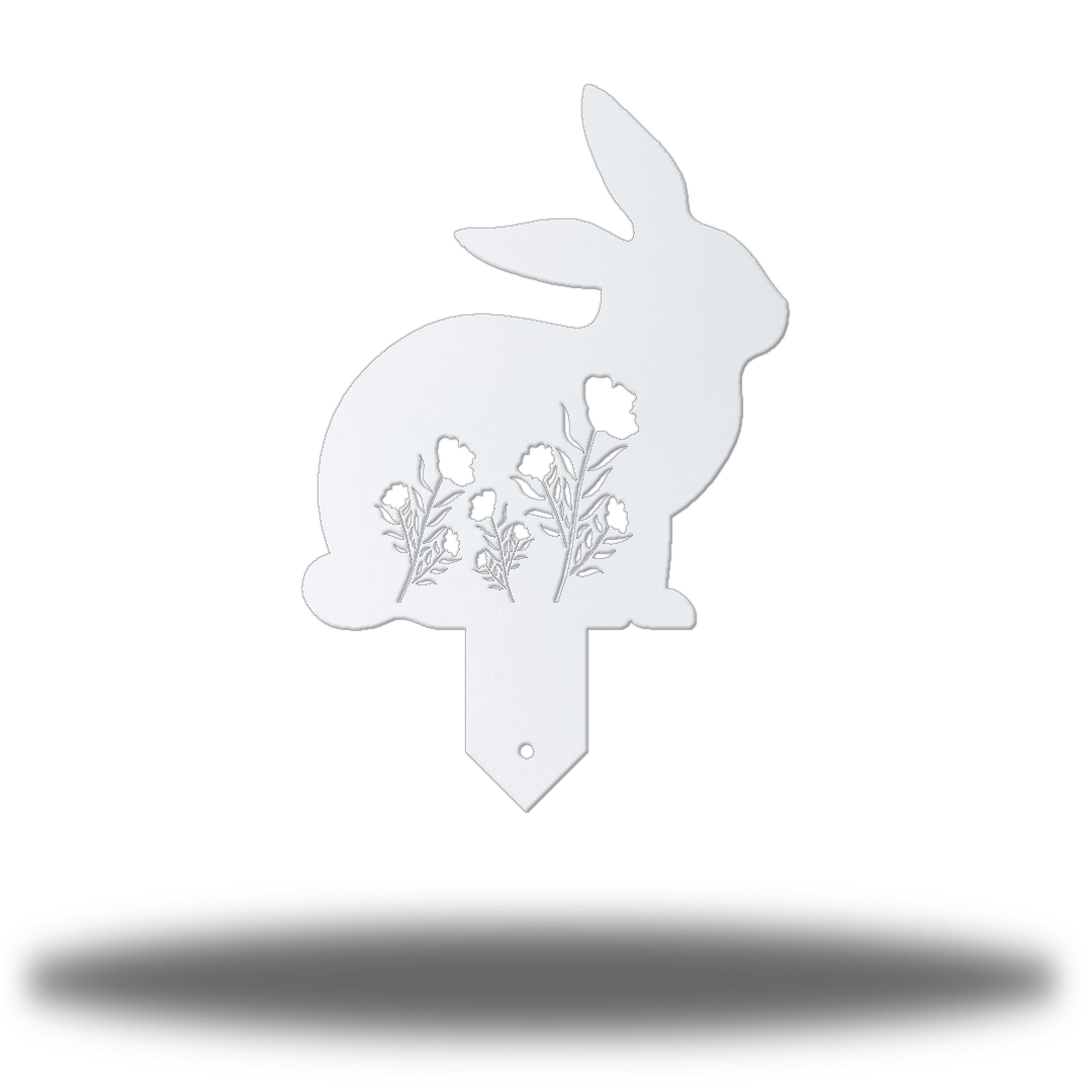 Riverside Designs-Rabbit Garden Stake 3-Metal Wall Art Décor