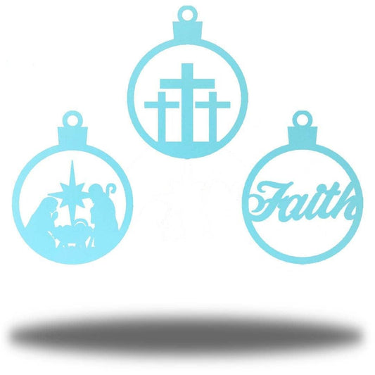 Riverside Designs-Faith Ornament Bundle-Metal Wall Art Décor