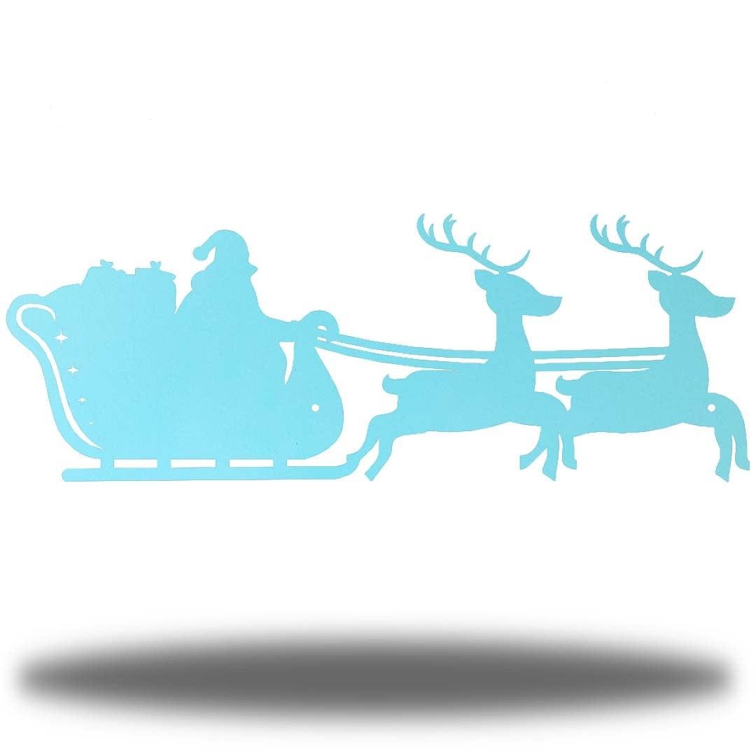 Riverside Designs-Christmas Sleigh-Metal Wall Art Décor