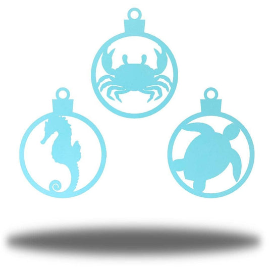 Riverside Designs-Coastal Ornament Bundle-Metal Wall Art Décor
