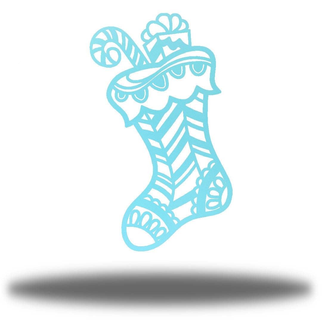 Riverside Designs-Christmas Stocking-Metal Wall Art Décor