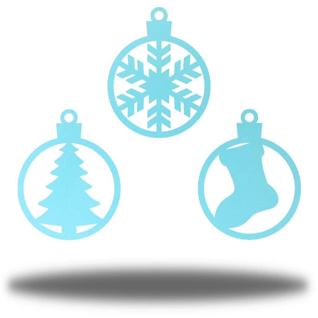 Riverside Designs-Christmas Ornament Bundle-Metal Wall Art Décor