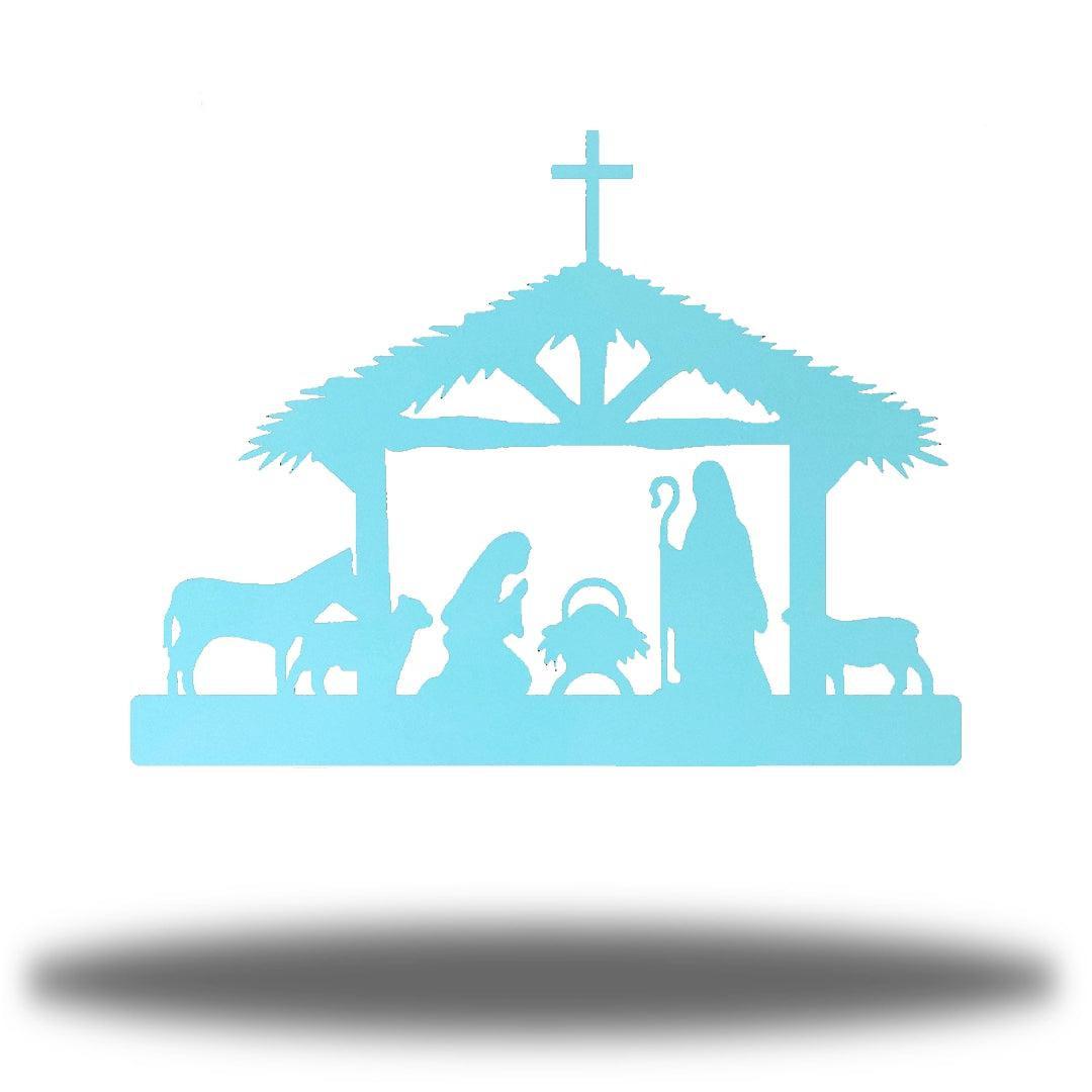 Riverside Designs-Nativity Scene Stand-Metal Wall Art Décor
