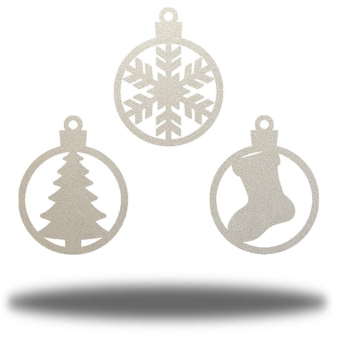 Riverside Designs-Christmas Ornament Bundle-Metal Wall Art Décor