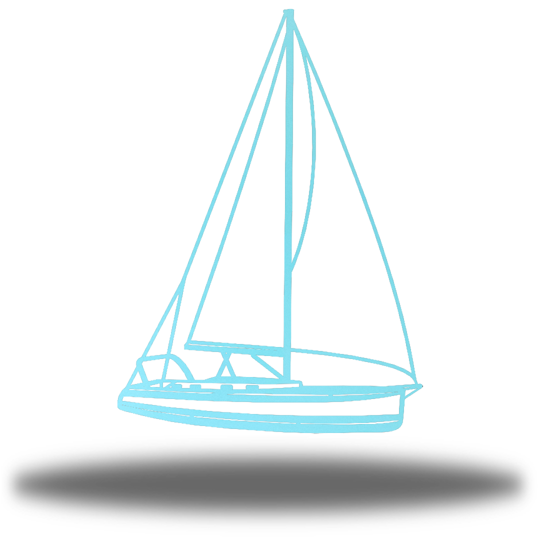 Riverside Designs-Sail Boat-Metal Wall Art Décor