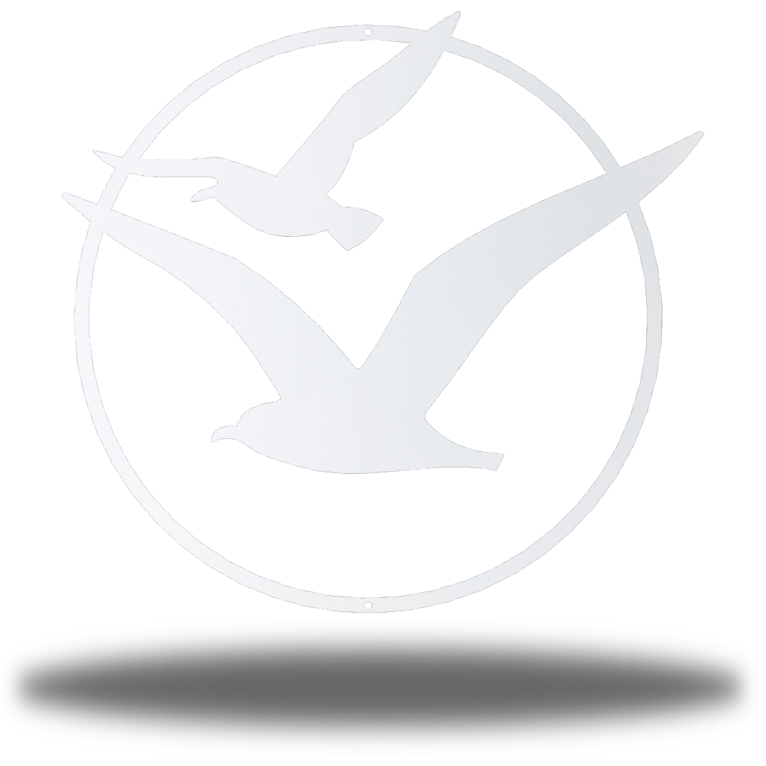 Riverside Designs-Seagulls-Metal Wall Art Décor