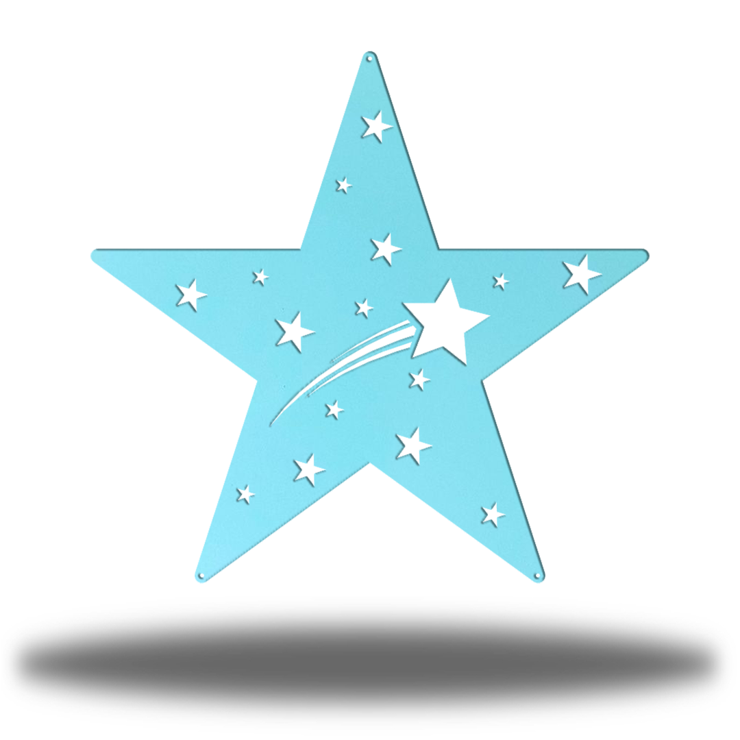 Riverside Designs-Shooting Star-Metal Wall Art Décor