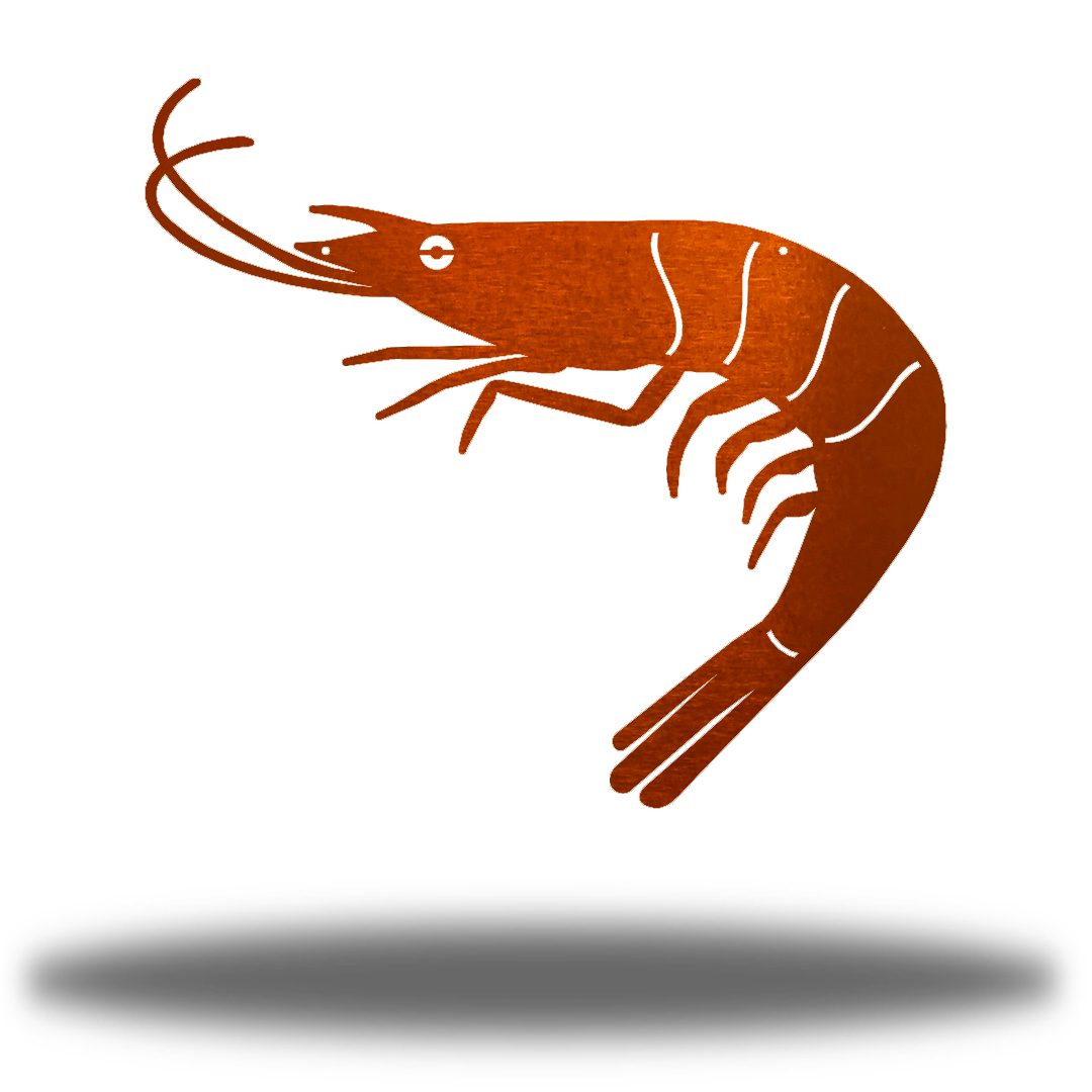 Riverside Designs-Shrimp-Metal Wall Art Décor