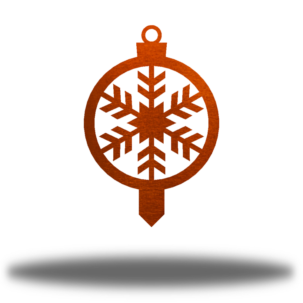 Riverside Designs-Snowflake Ornament Stake-Metal Wall Art Décor