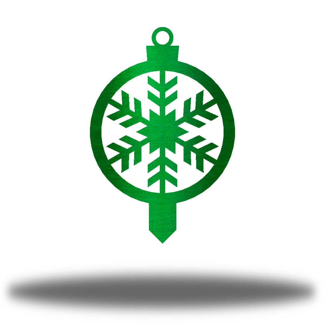 Riverside Designs-Snowflake Ornament Stake-Metal Wall Art Décor