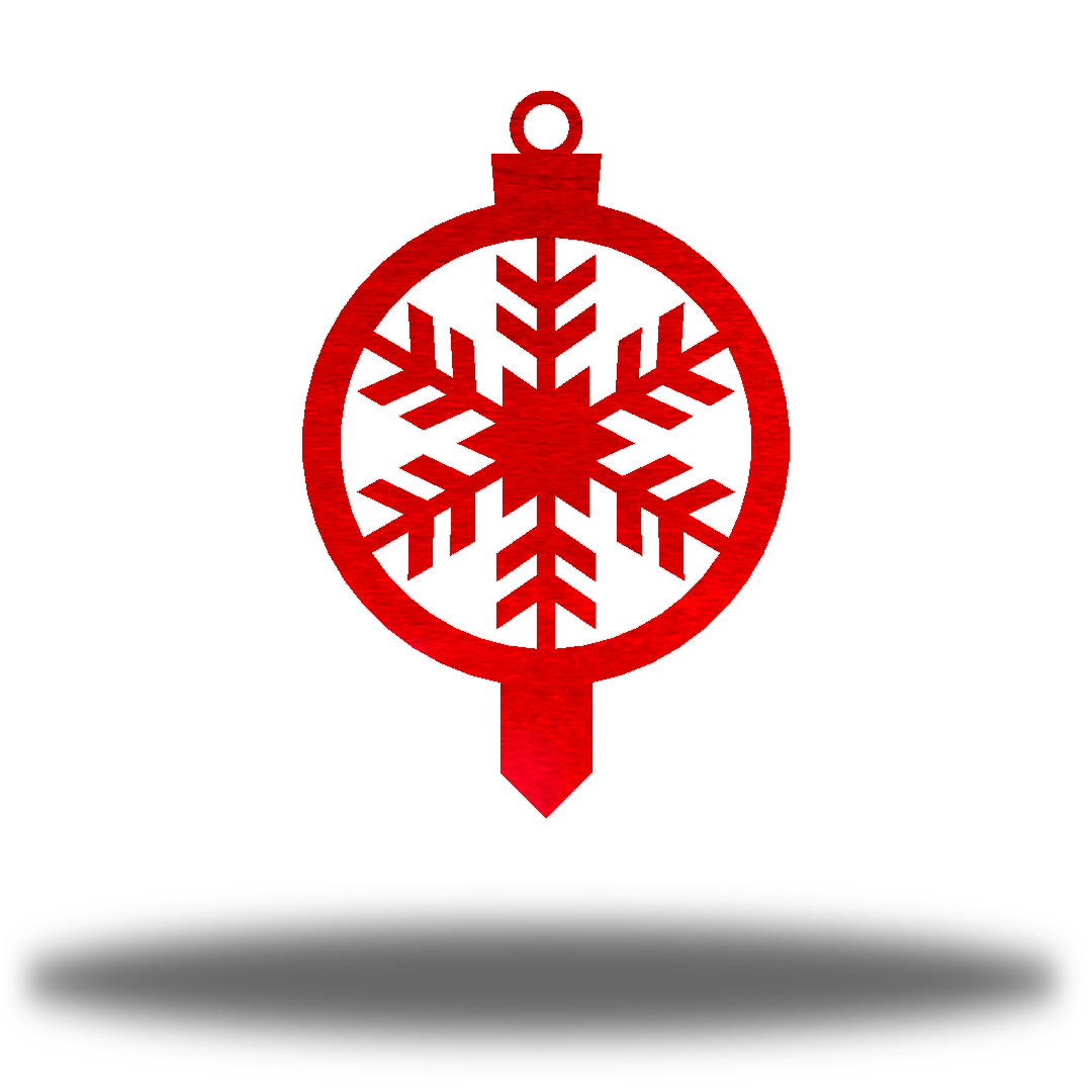 Riverside Designs-Snowflake Ornament Stake-Metal Wall Art Décor
