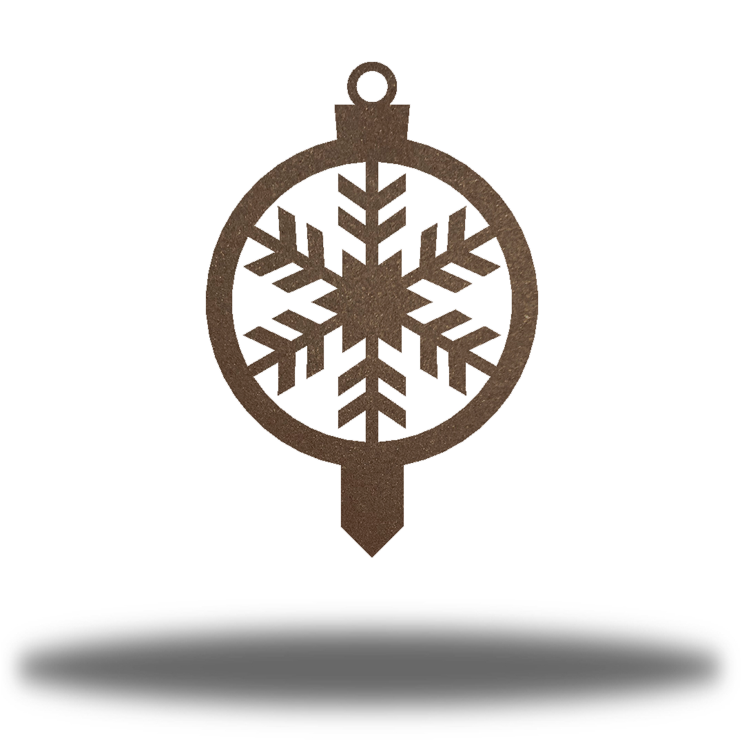 Riverside Designs-Snowflake Ornament Stake-Metal Wall Art Décor