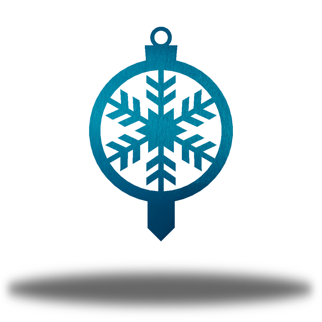 Riverside Designs-Snowflake Ornament Stake-Metal Wall Art Décor
