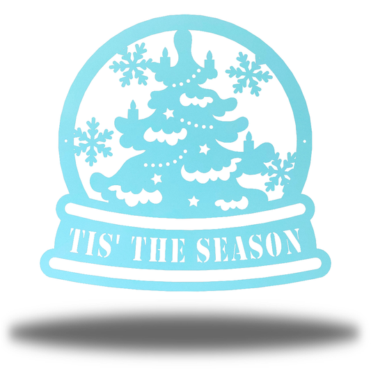 Riverside Designs-Snow Globe Monogram-Metal Wall Art Décor