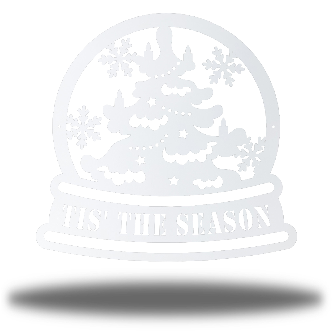 Riverside Designs-Snow Globe Monogram-Metal Wall Art Décor