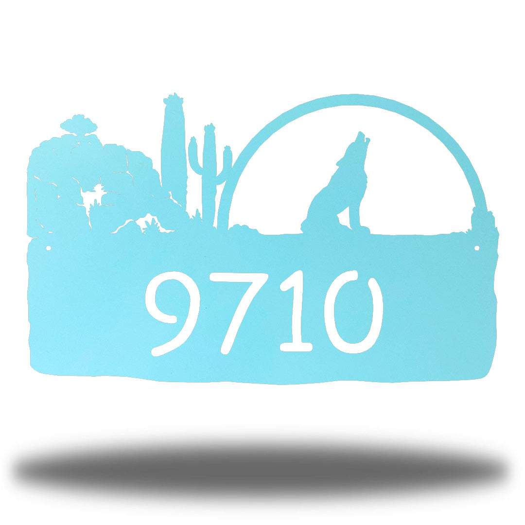 Riverside Designs-Southwest Address Sign-Metal Wall Art Décor