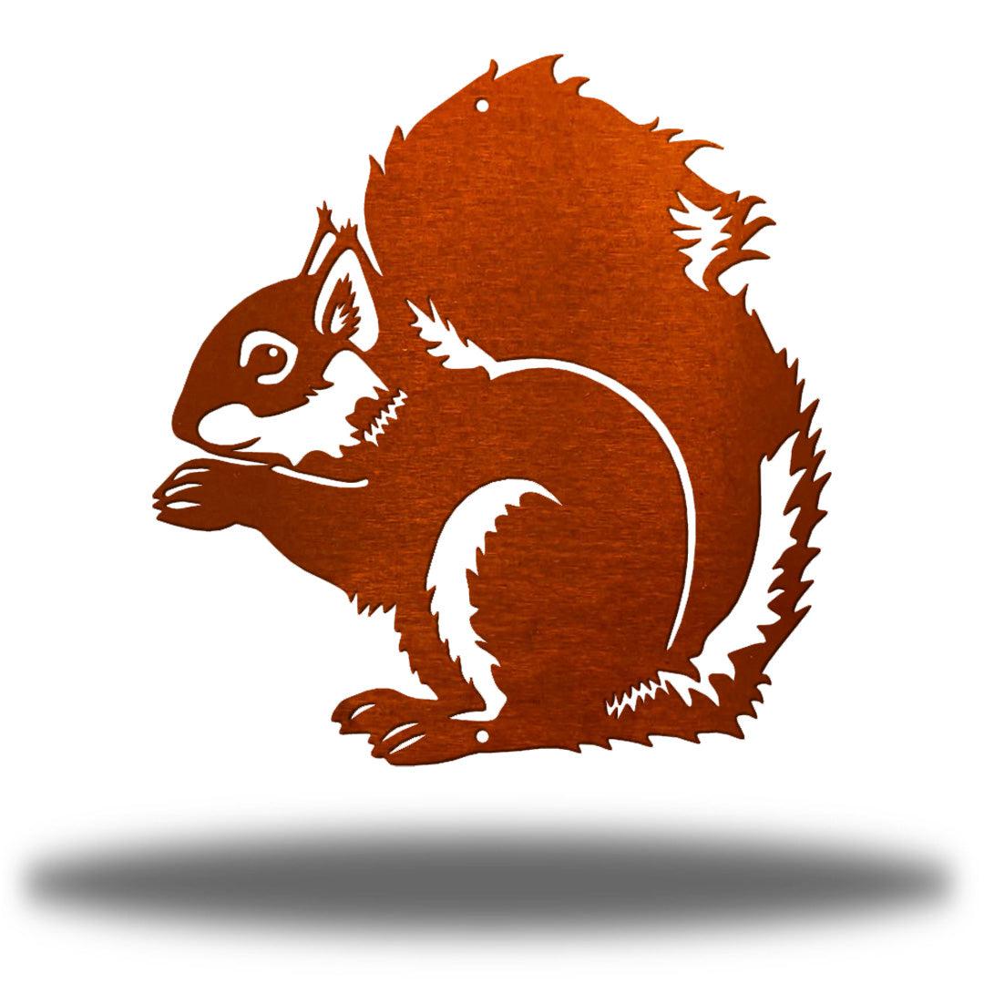 Riverside Designs-Squirrel-Metal Wall Art Décor