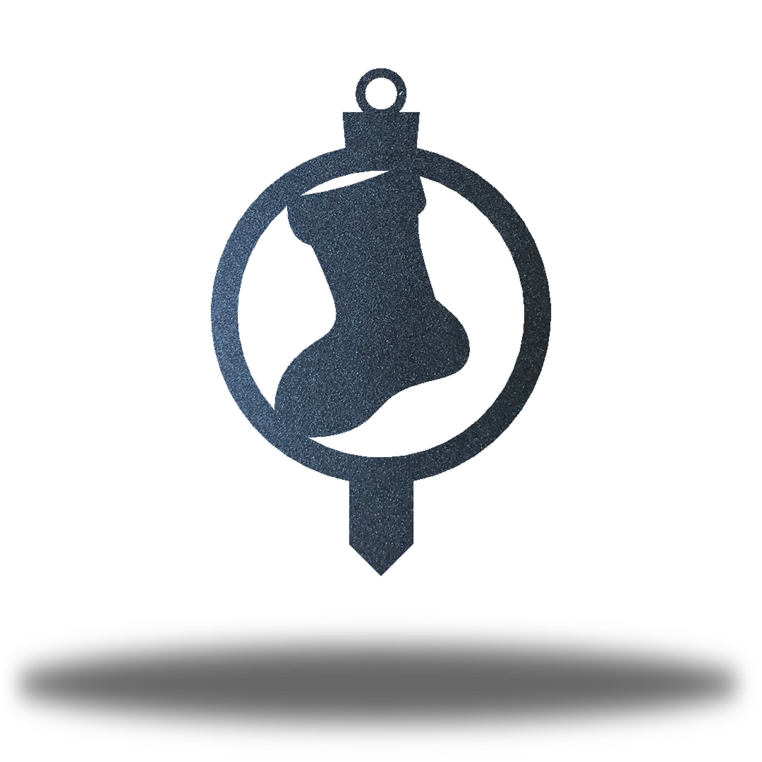 Riverside Designs-Stocking Ornament Stake-Metal Wall Art Décor
