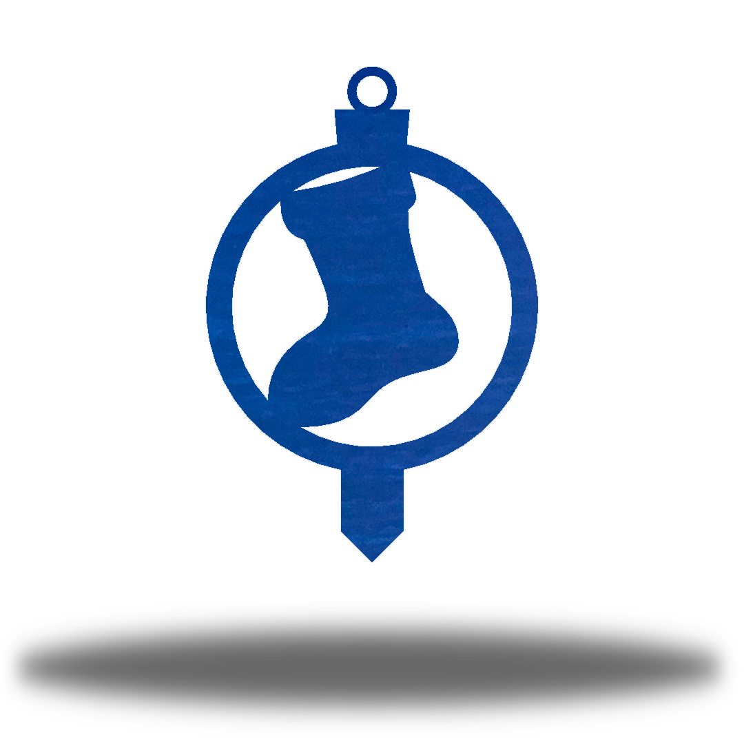 Riverside Designs-Stocking Ornament Stake-Metal Wall Art Décor