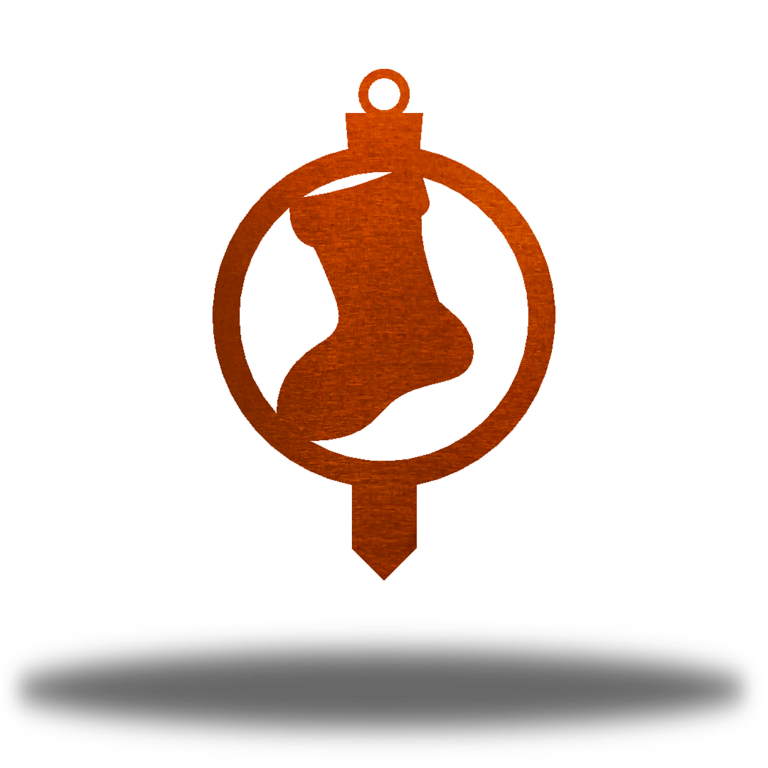 Riverside Designs-Stocking Ornament Stake-Metal Wall Art Décor