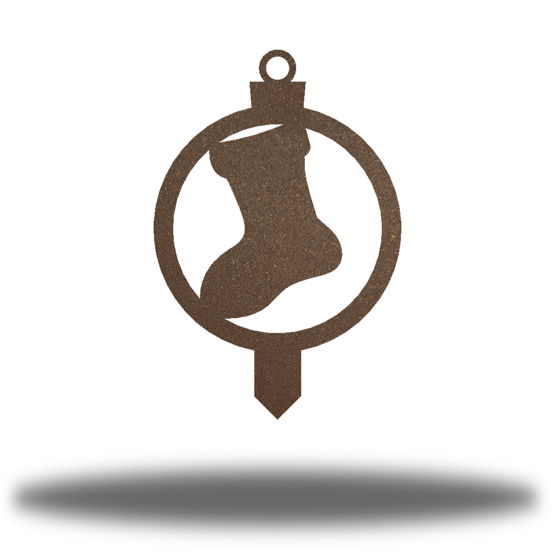 Riverside Designs-Stocking Ornament Stake-Metal Wall Art Décor