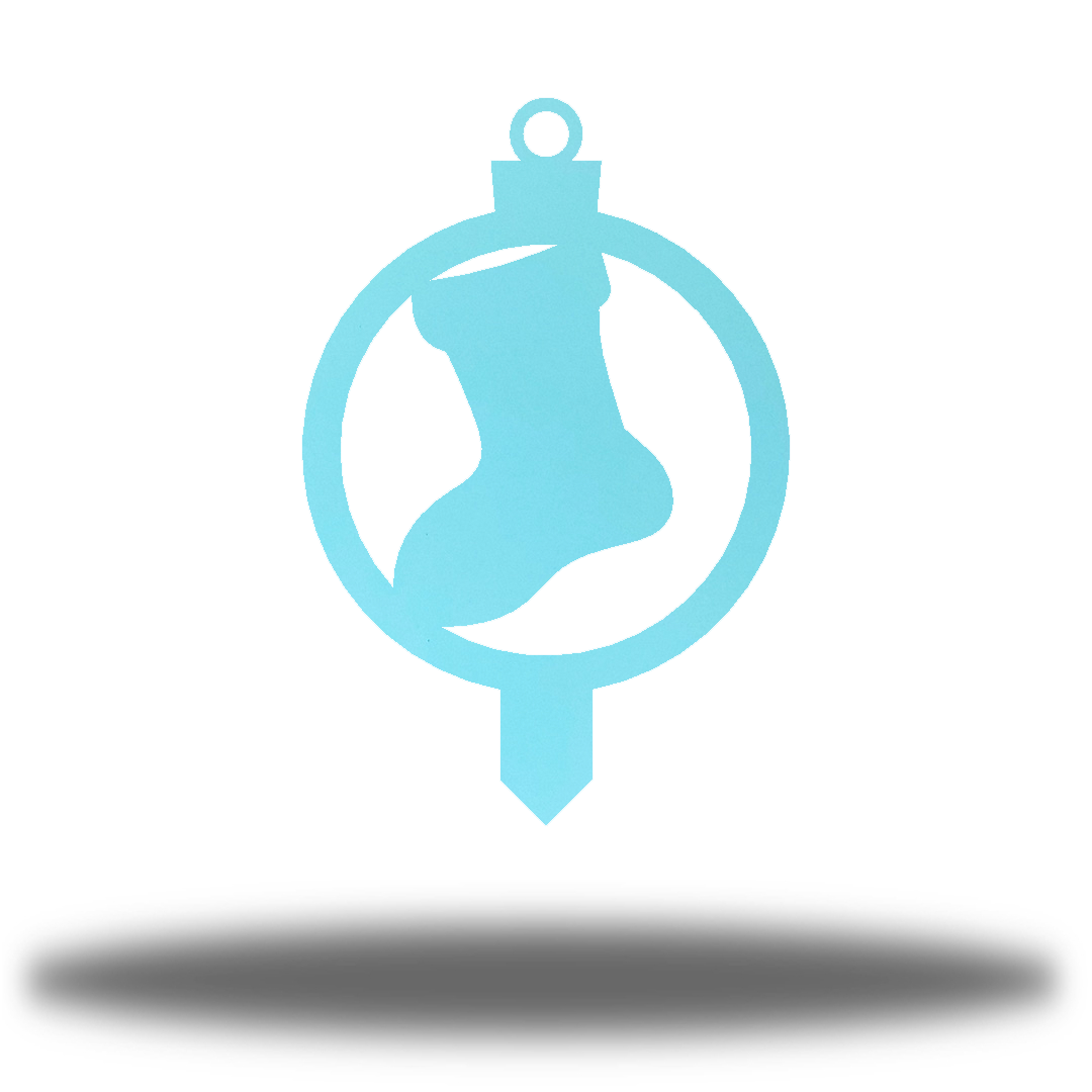 Riverside Designs-Stocking Ornament Stake-Metal Wall Art Décor