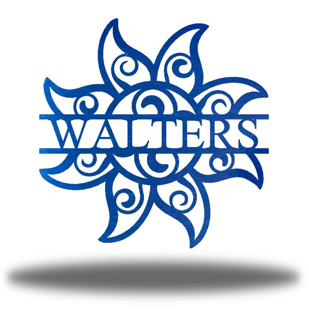 Riverside Designs-Sun Monogram-Metal Wall Art Décor