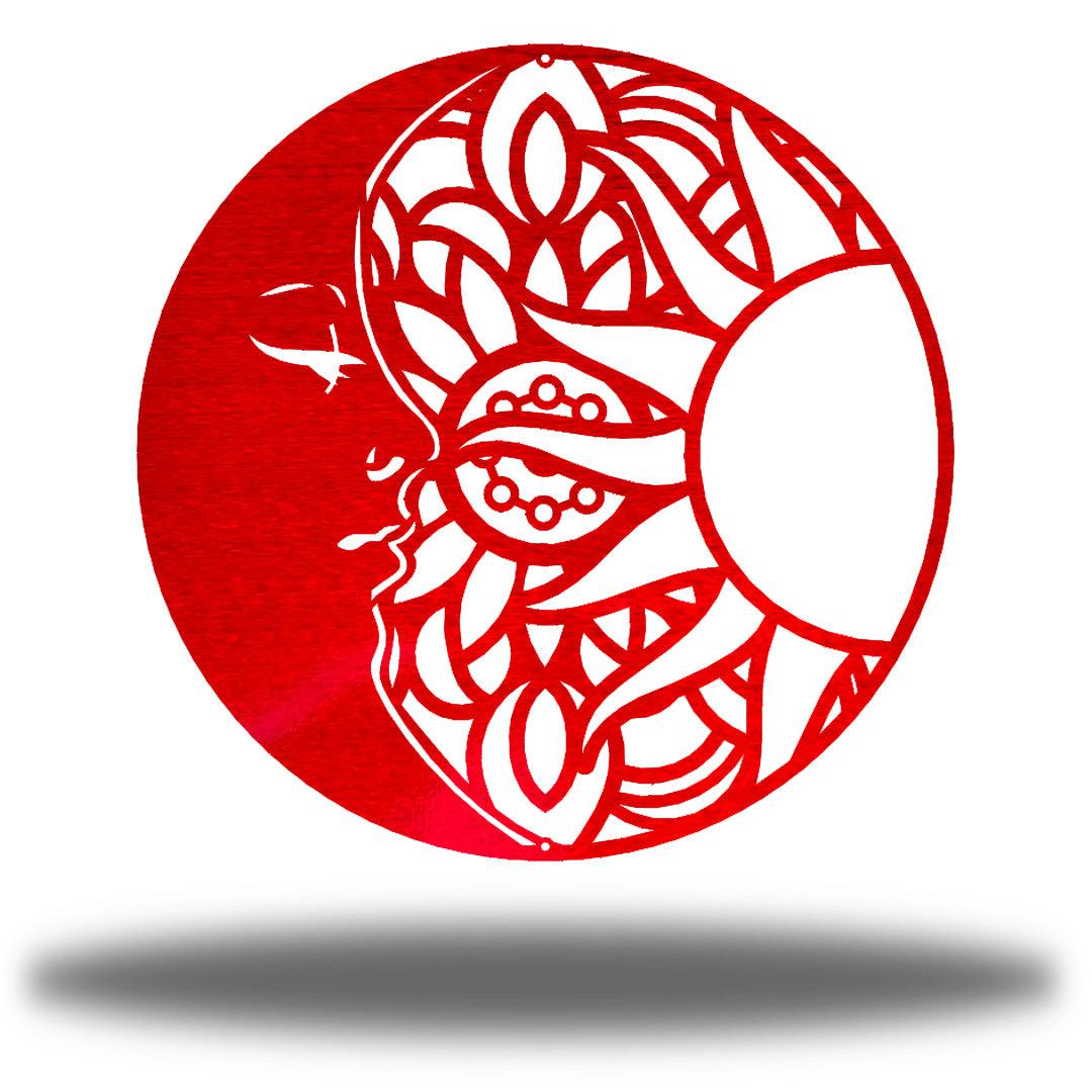 Riverside Designs-Sun & Moon Mandala (CLEARANCE)-Metal Wall Art Décor