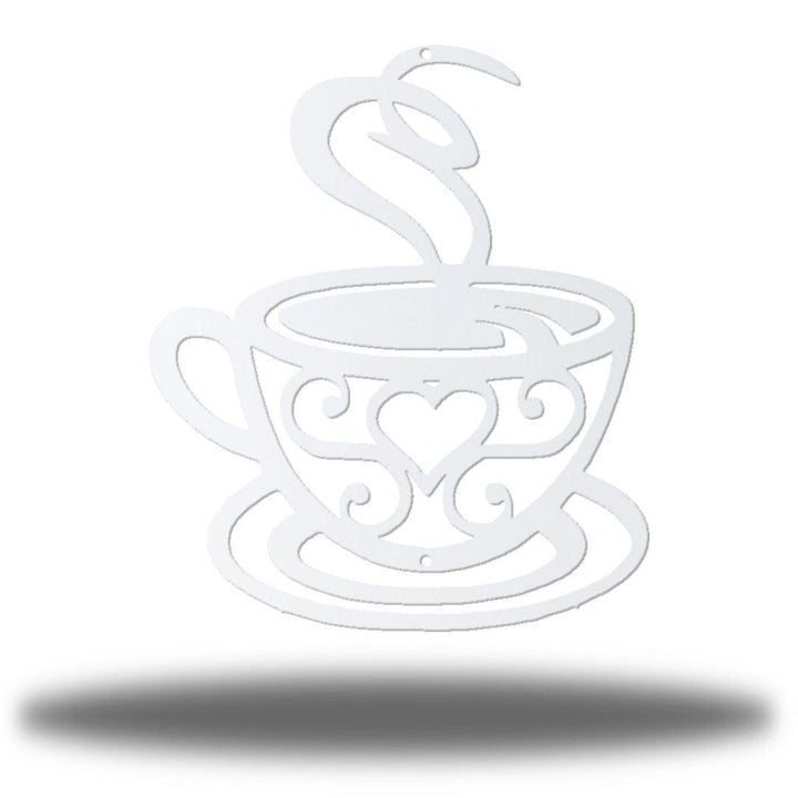 Riverside Designs-Swirl Coffee Cup-Metal Wall Art Décor