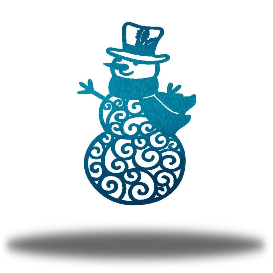Riverside Designs-Snowman-Metal Wall Art Décor