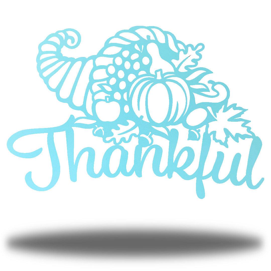 Riverside Designs-Thankful Cornucopia-Metal Wall Art Décor