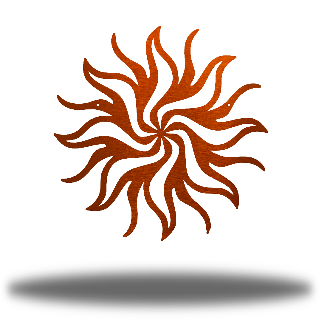 Riverside Designs-Tribal Sun-Metal Wall Art Décor