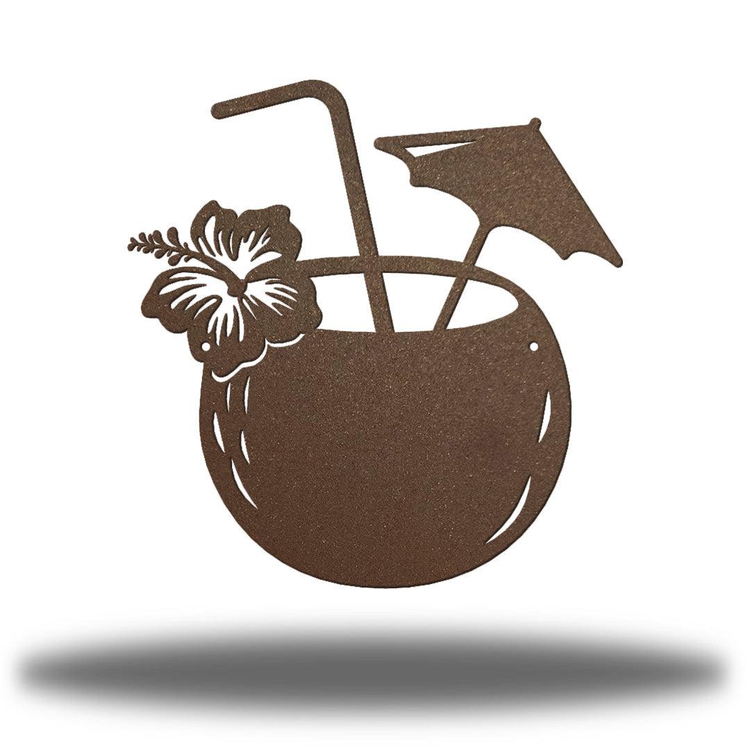 Riverside Designs-Tropical Drink-Metal Wall Art Décor