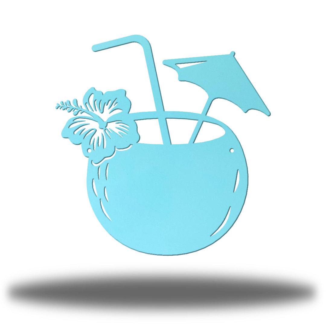 Riverside Designs-Tropical Drink-Metal Wall Art Décor