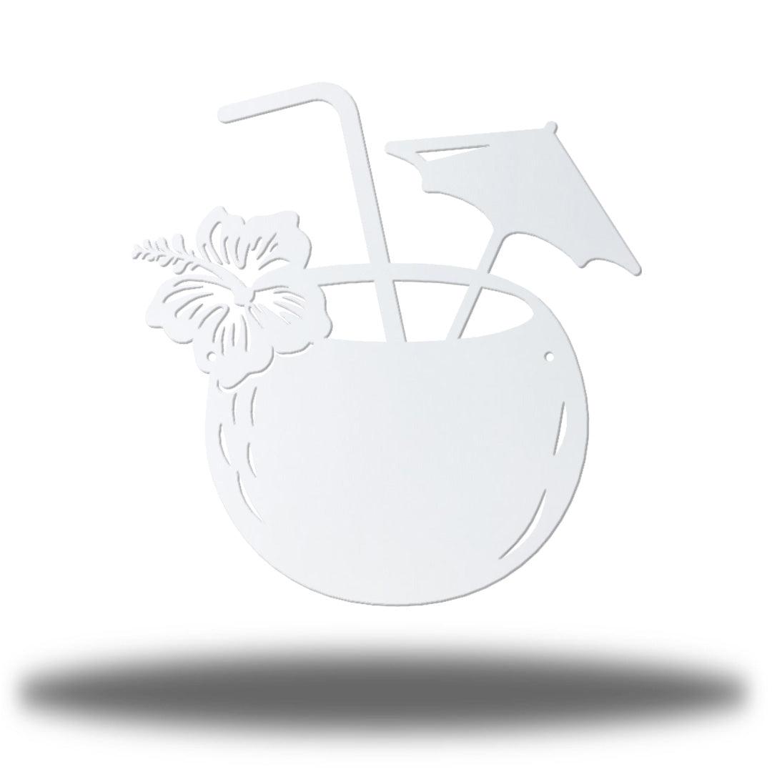 Riverside Designs-Tropical Drink-Metal Wall Art Décor