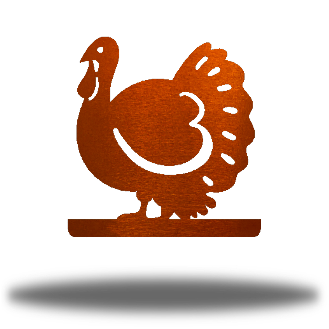 Riverside Designs-Turkey Napkin Holder-Metal Wall Art Décor