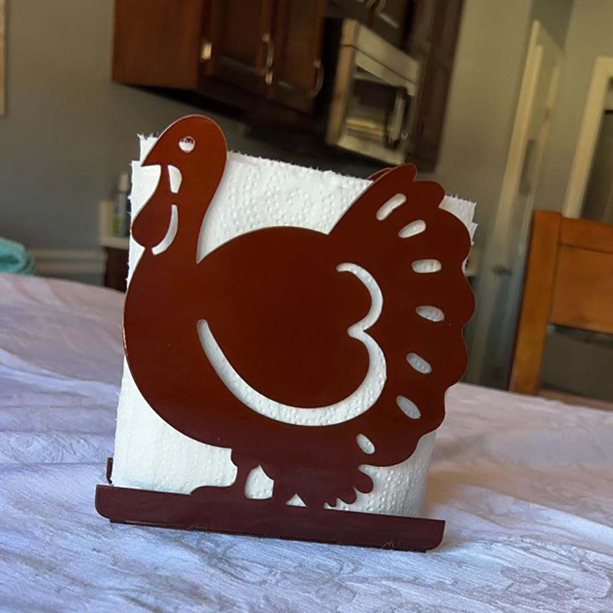Riverside Designs-Turkey Napkin Holder-Metal Wall Art Décor