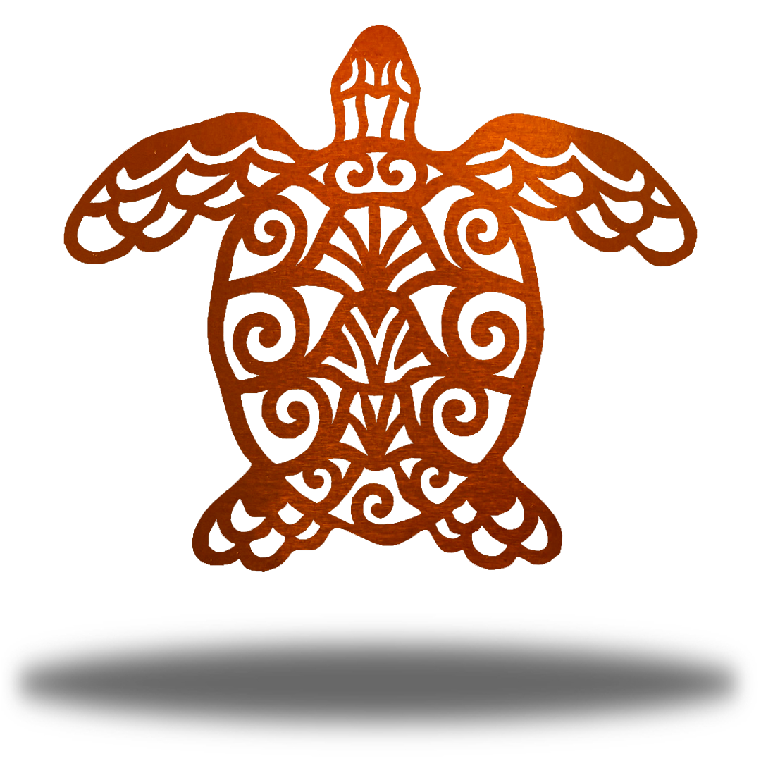 Riverside Designs-Turtle Mandala-Metal Wall Art Décor