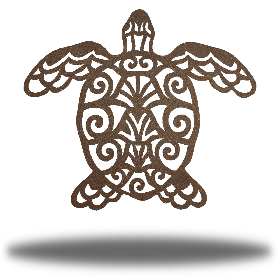 Riverside Designs-Turtle Mandala-Metal Wall Art Décor