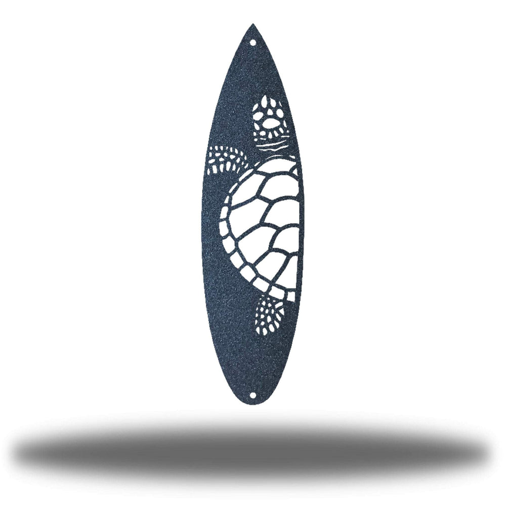 Riverside Designs-Sea Turtle Surfboard-Metal Wall Art Décor