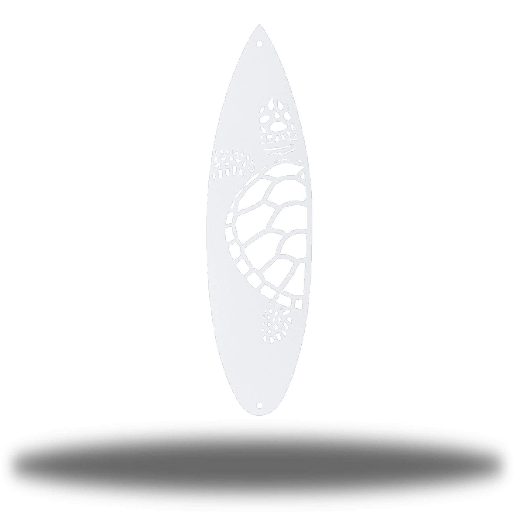 Riverside Designs-Sea Turtle Surfboard-Metal Wall Art Décor