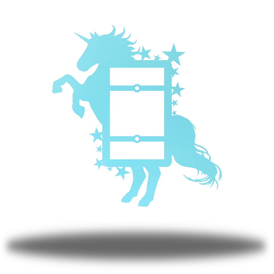 Riverside Designs-Unicorn Light Switch Cover-Metal Wall Art Décor
